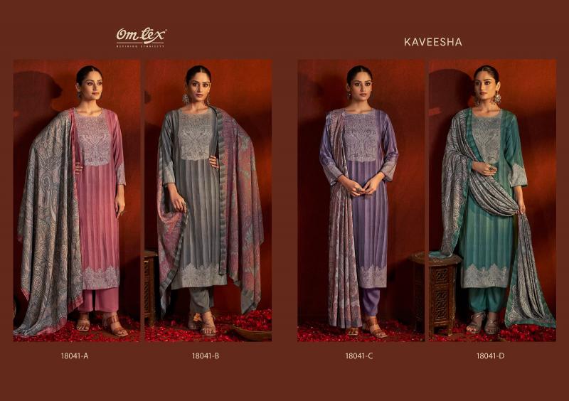 Omtex kaveesha ambala gotta patti work dress materials wholesale